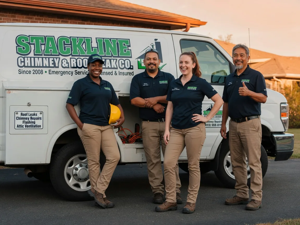 Chimney flashing repair company in Lindenhurst, IL